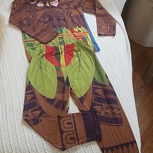 Disney's Maui pajama/costume set